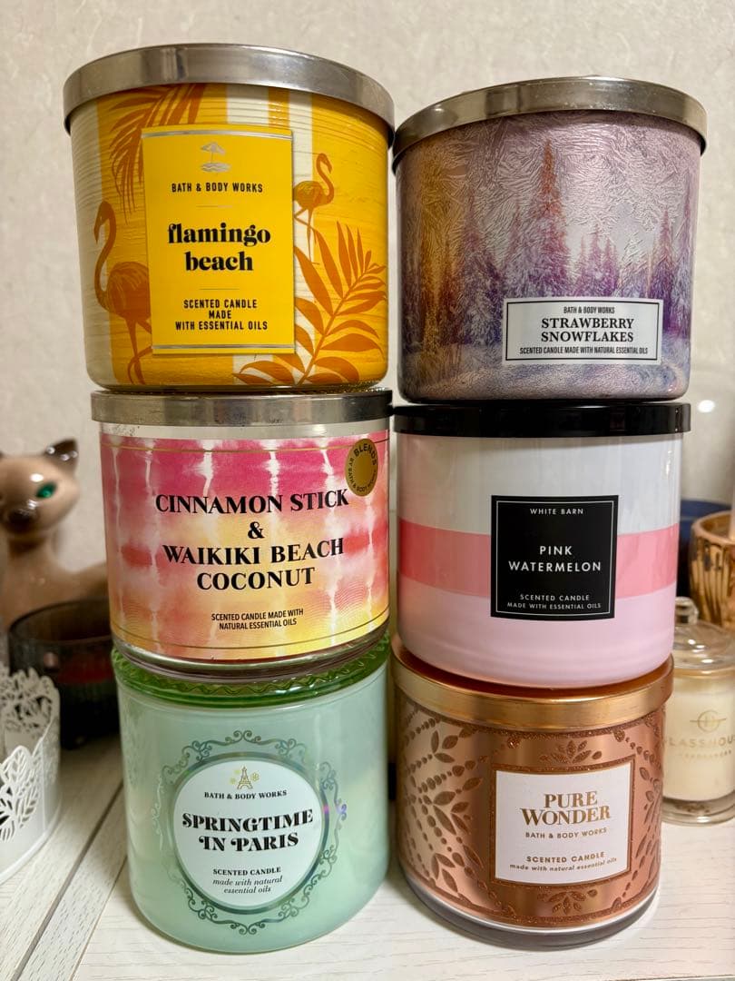 ❣️お買い得❣️Bath&BodyWorks キャンドルまとめ売り
