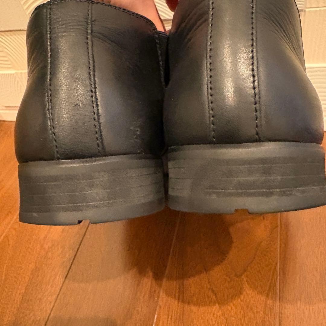 【25.5㎝】フープディドゥ サイドゴアブーツ レザー ビブラムソール