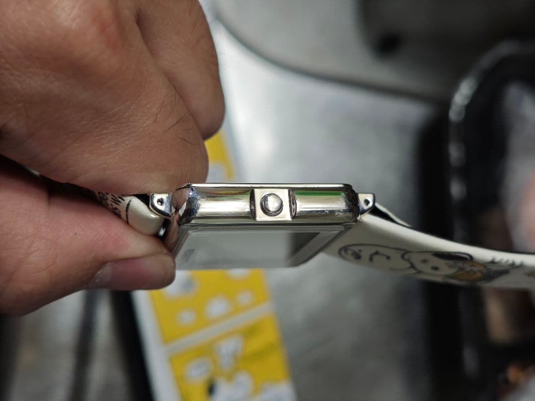 Smart Canvas 腕時計 デジタル ピーナッツ スヌーピー