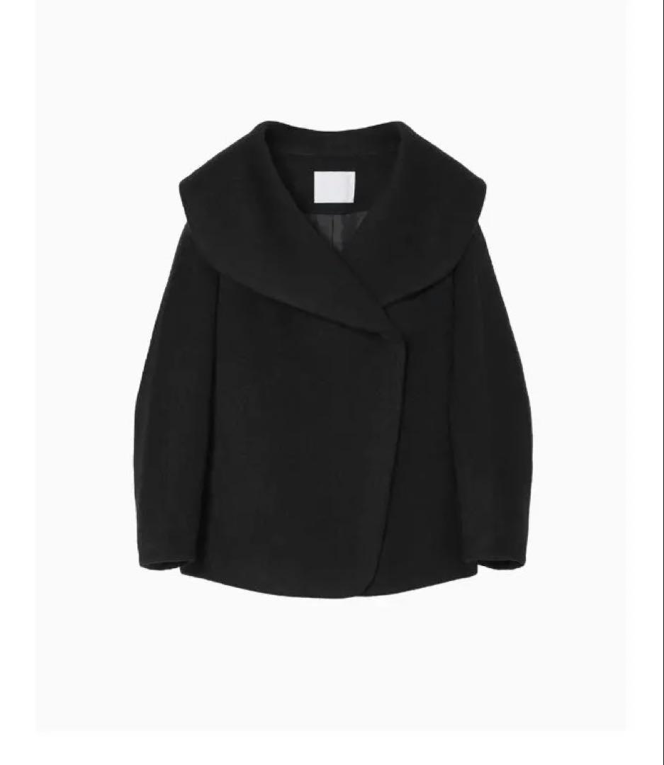 Mame Kurogouchi ショールカラーショートコート