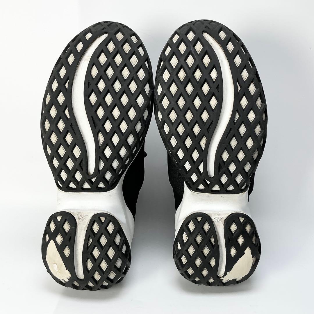 ROGER VIVIER　ヴィヴラン ファブリック スニーカー　ブラック