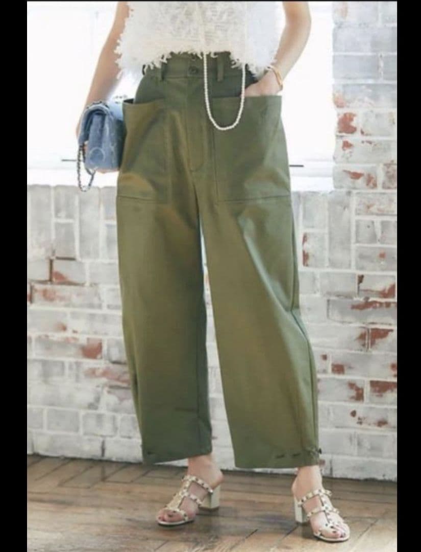 【お値下げ】セブンテンmihokawahito2WAYパラシュートパンツ　S