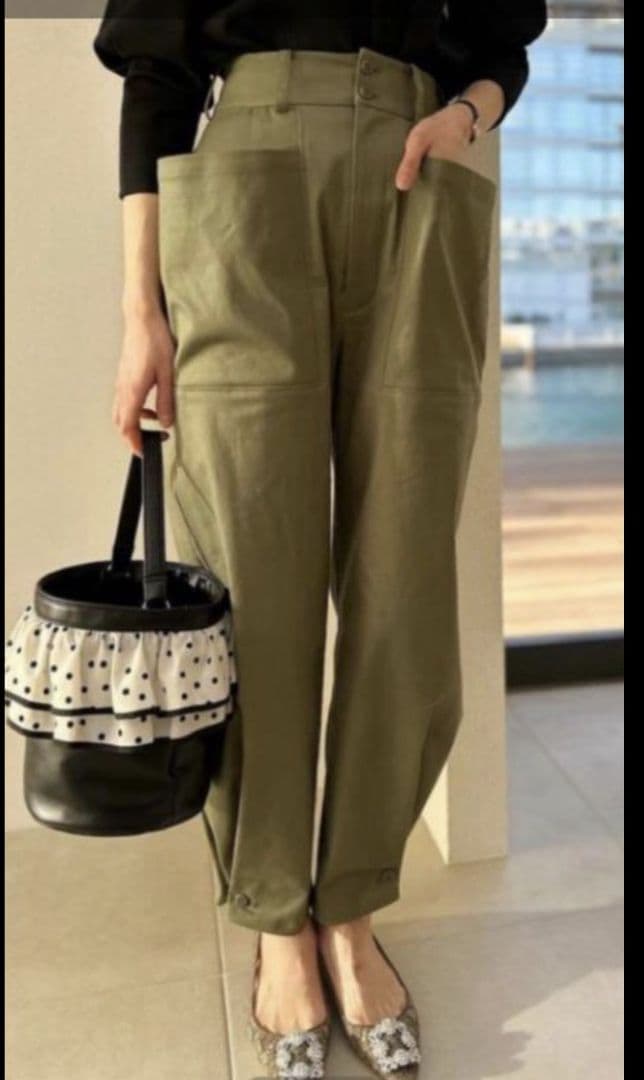 【お値下げ】セブンテンmihokawahito2WAYパラシュートパンツ　S