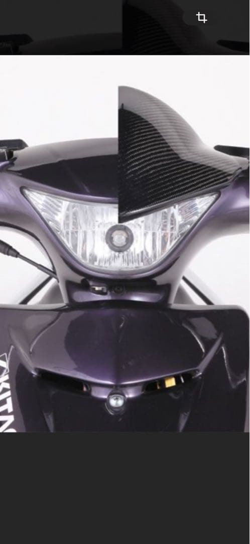 アドレスv125s KITAKO製メーターバイザー