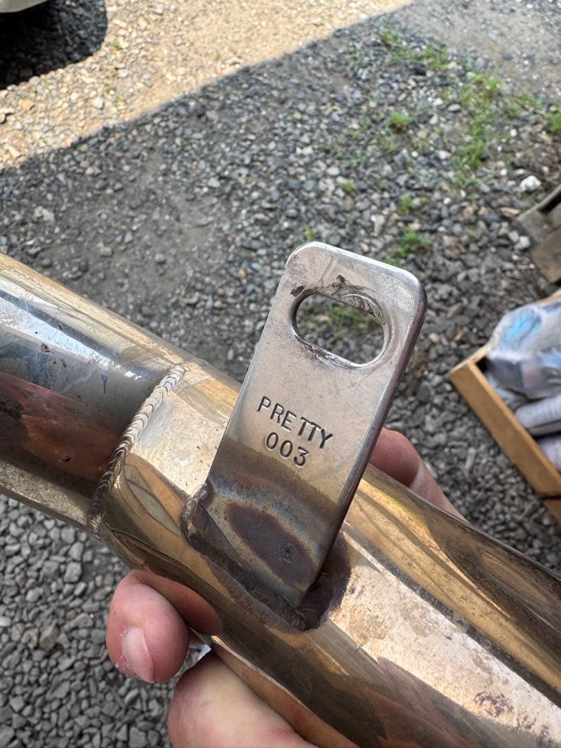 GS400 プリティレーシング ステンレスサイクロン