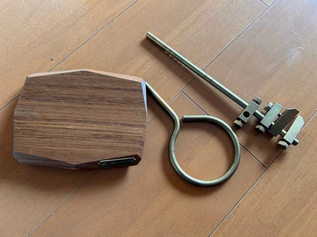 FEDECA フェデカ　バークランプ　コーヒードリッパースタンド　台座セット