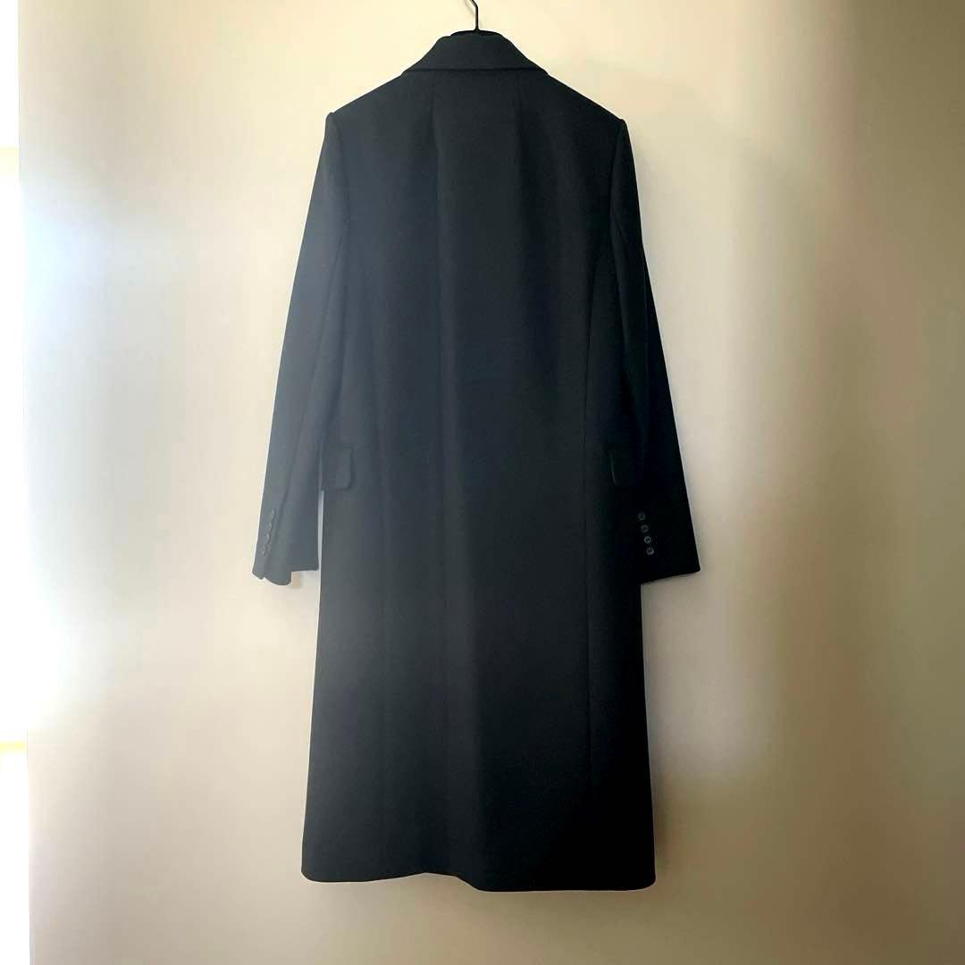 超美品　Theory セオリー　チェスター　コート　ブラック