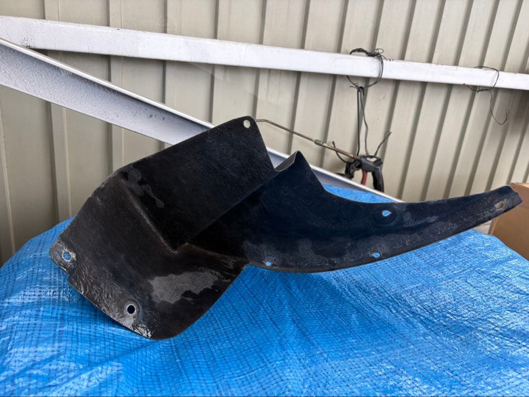 タ*ー様 RICK'S エアロマッドガード フロント リヤ ランクル150プラド