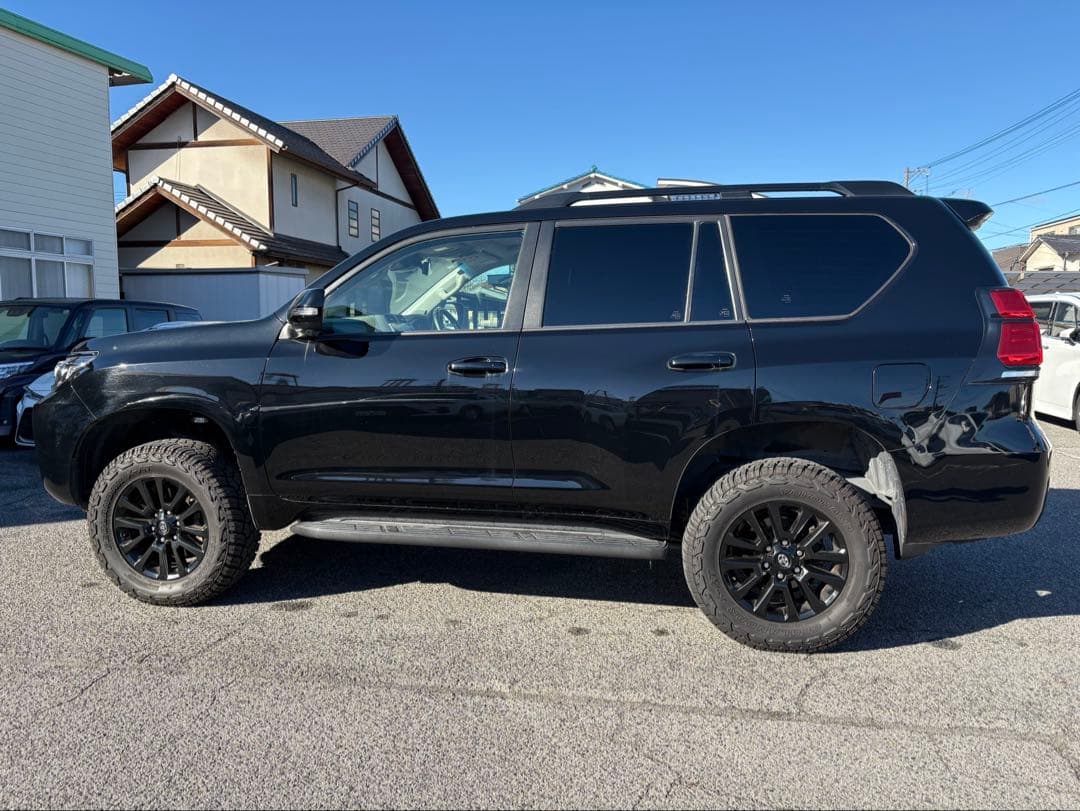 タ*ー様 RICK'S エアロマッドガード フロント リヤ ランクル150プラド