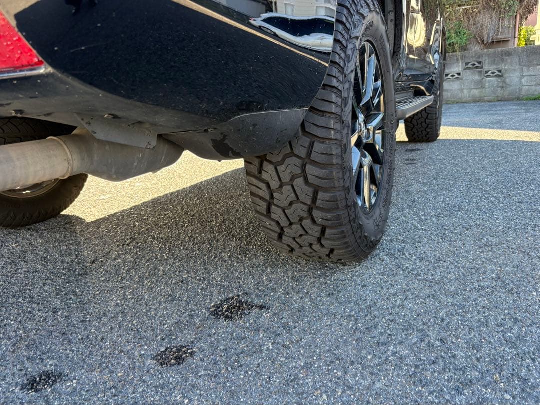 タ*ー様 RICK'S エアロマッドガード フロント リヤ ランクル150プラド