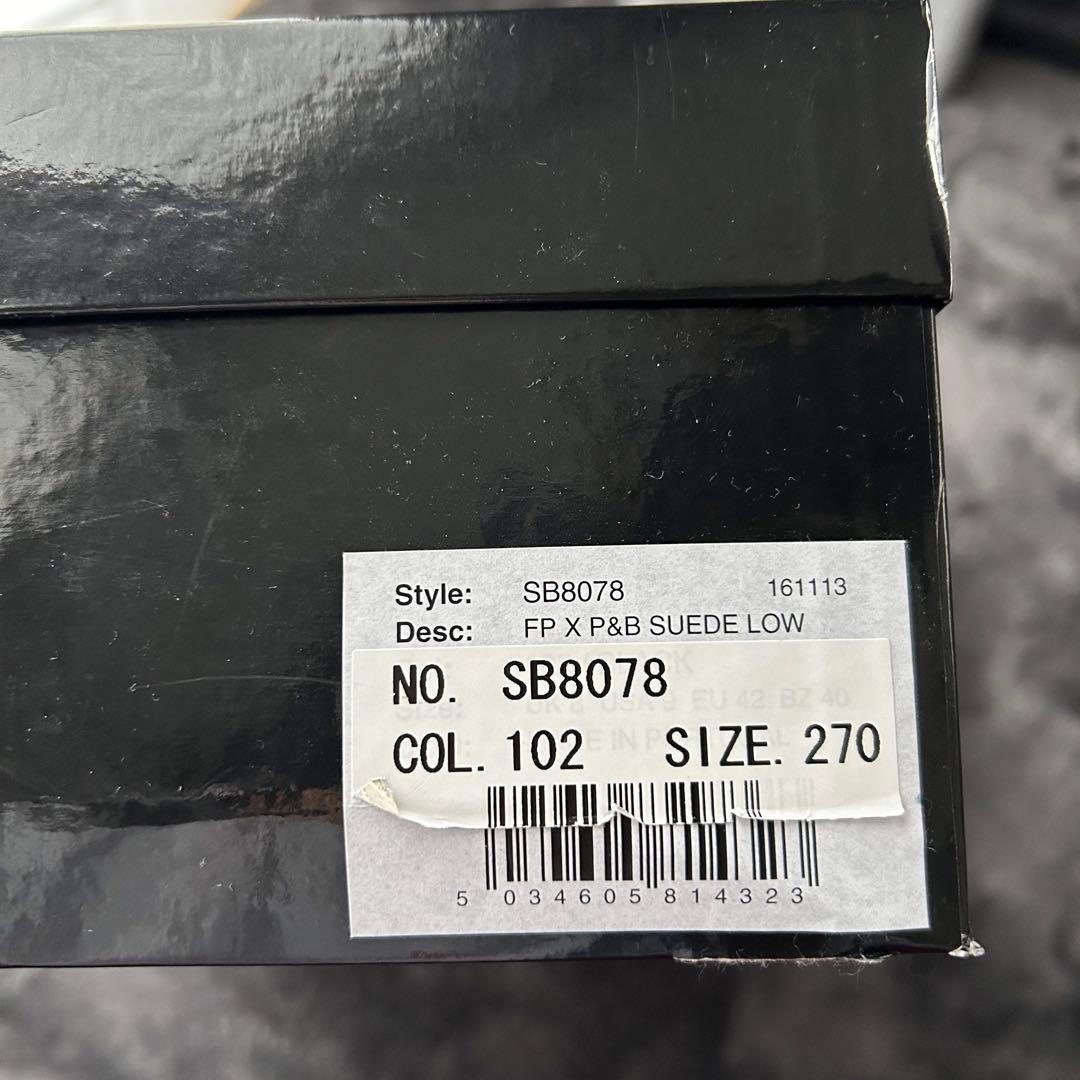 FRED PERRY Padmore & Barnes スエード モカシン