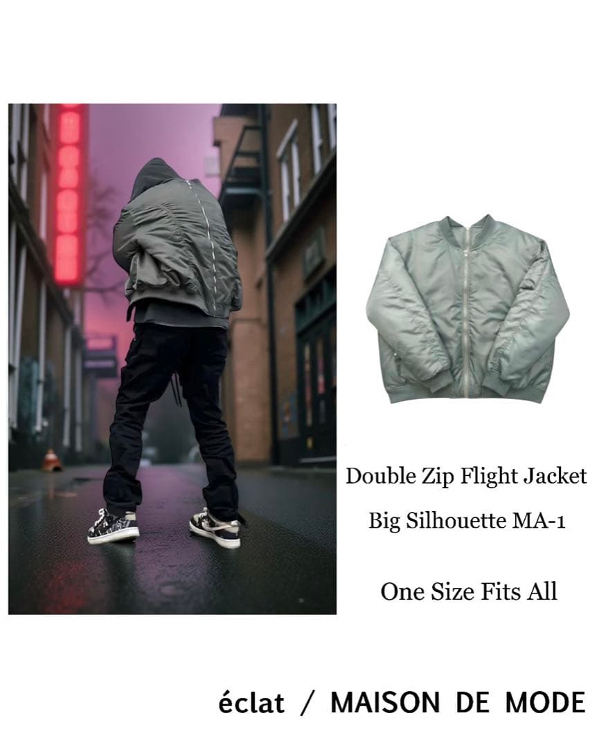 SALE最終日❗️韓国輸入品【GRAILZ】 MA-1 スーパービッグシルエット