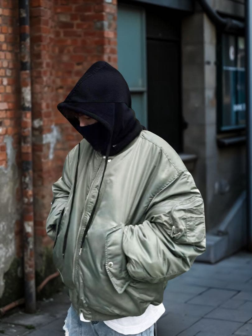 SALE最終日❗️韓国輸入品【GRAILZ】 MA-1 スーパービッグシルエット