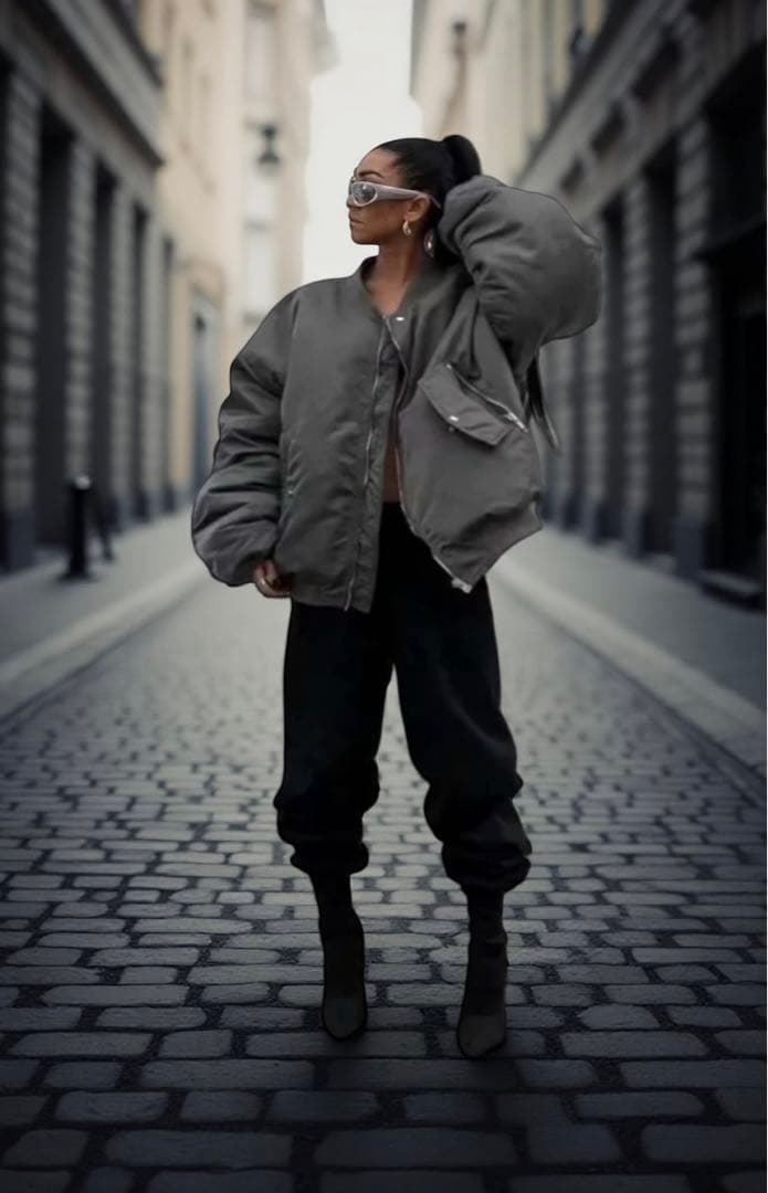 SALE最終日❗️韓国輸入品【GRAILZ】 MA-1 スーパービッグシルエット