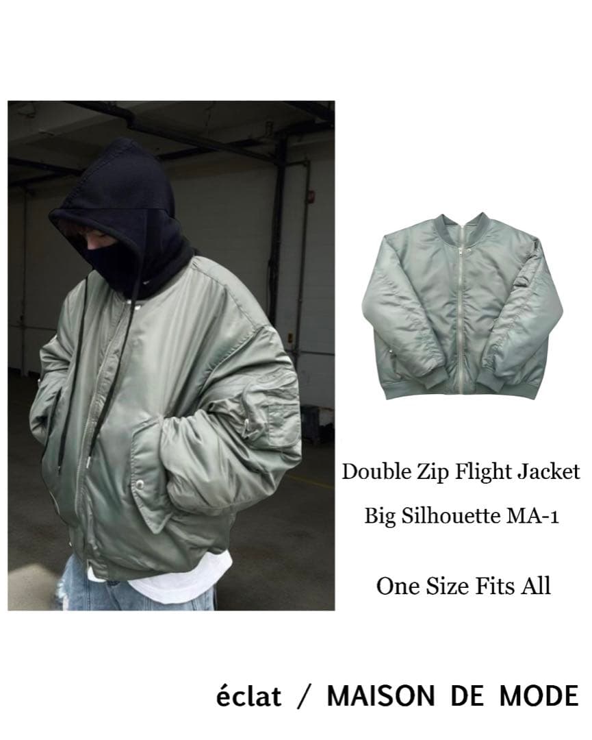 SALE最終日❗️韓国輸入品【GRAILZ】 MA-1 スーパービッグシルエット