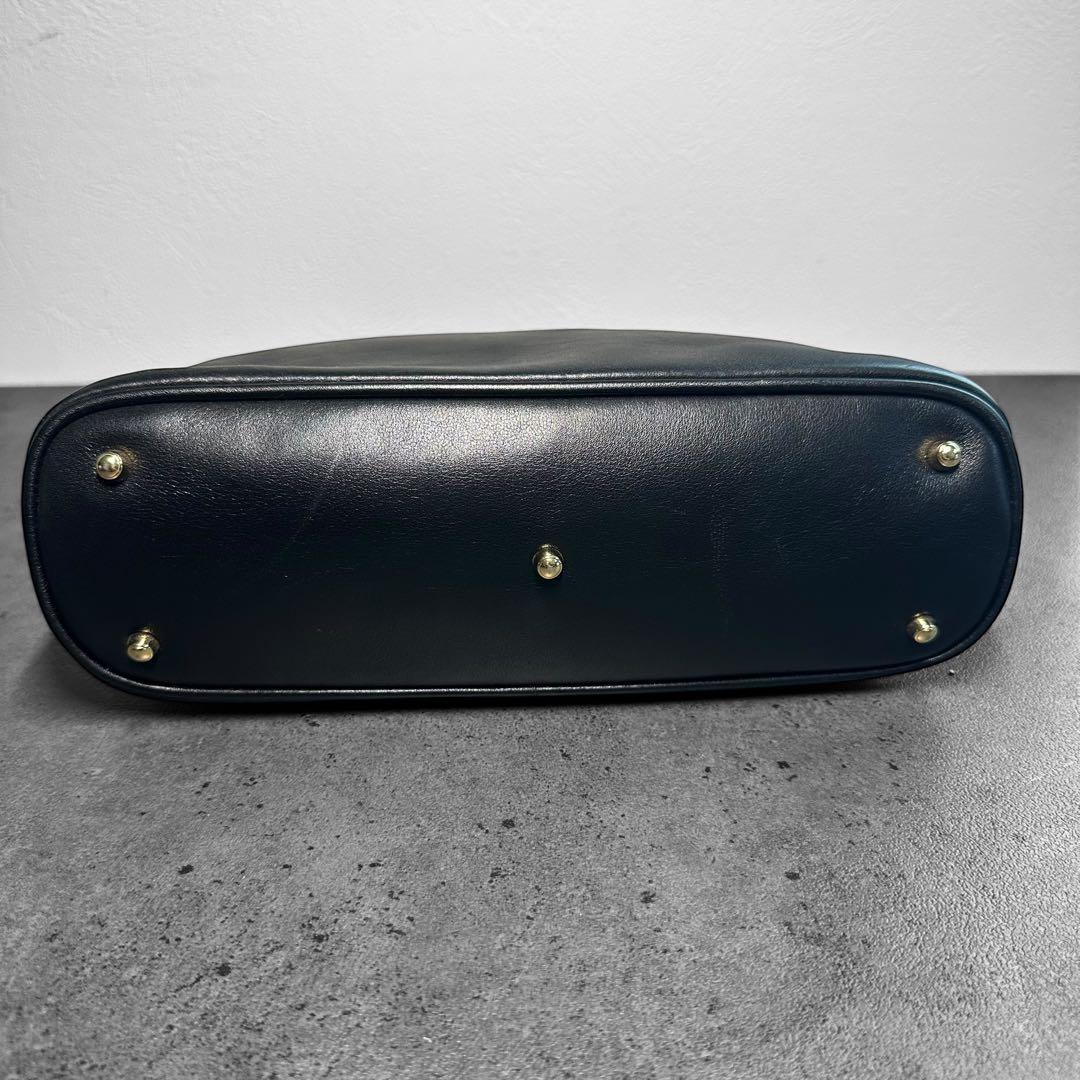 バッグ GUCCI Bamboo Leather Handbag BLACK