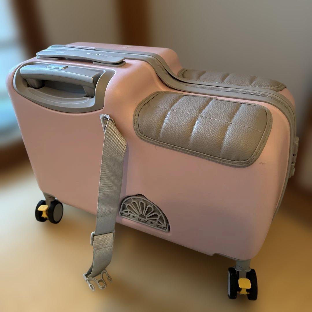 【値下げ】キッズトラベル　mini ピンク　機内持ち込み可