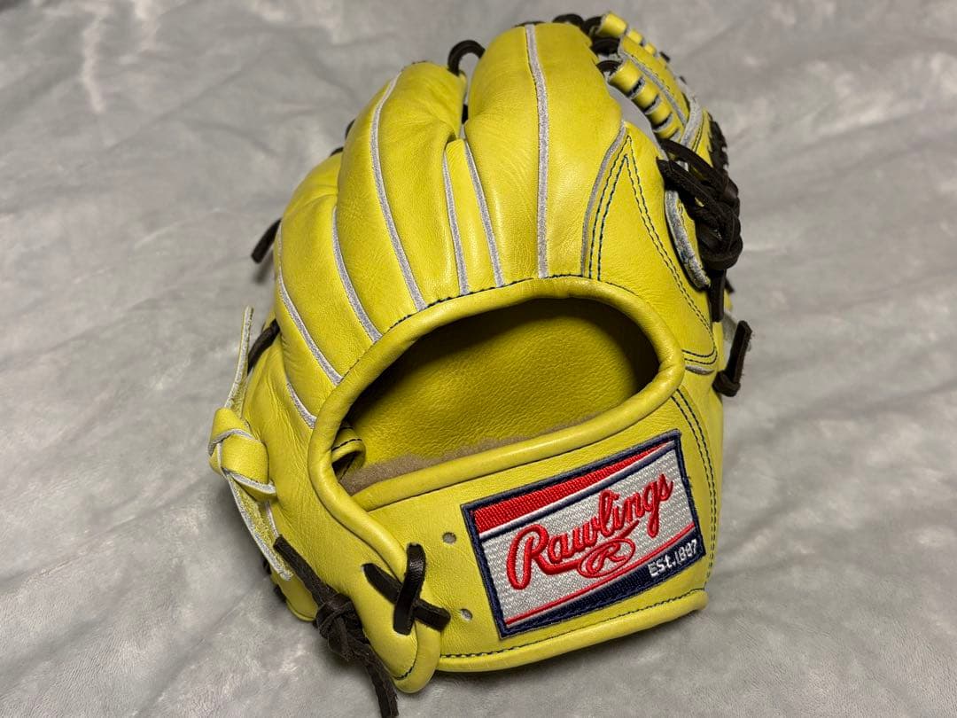 ローリングス 硬式 グローブ 内野手用 GH5HPN62 ジャズイエロー