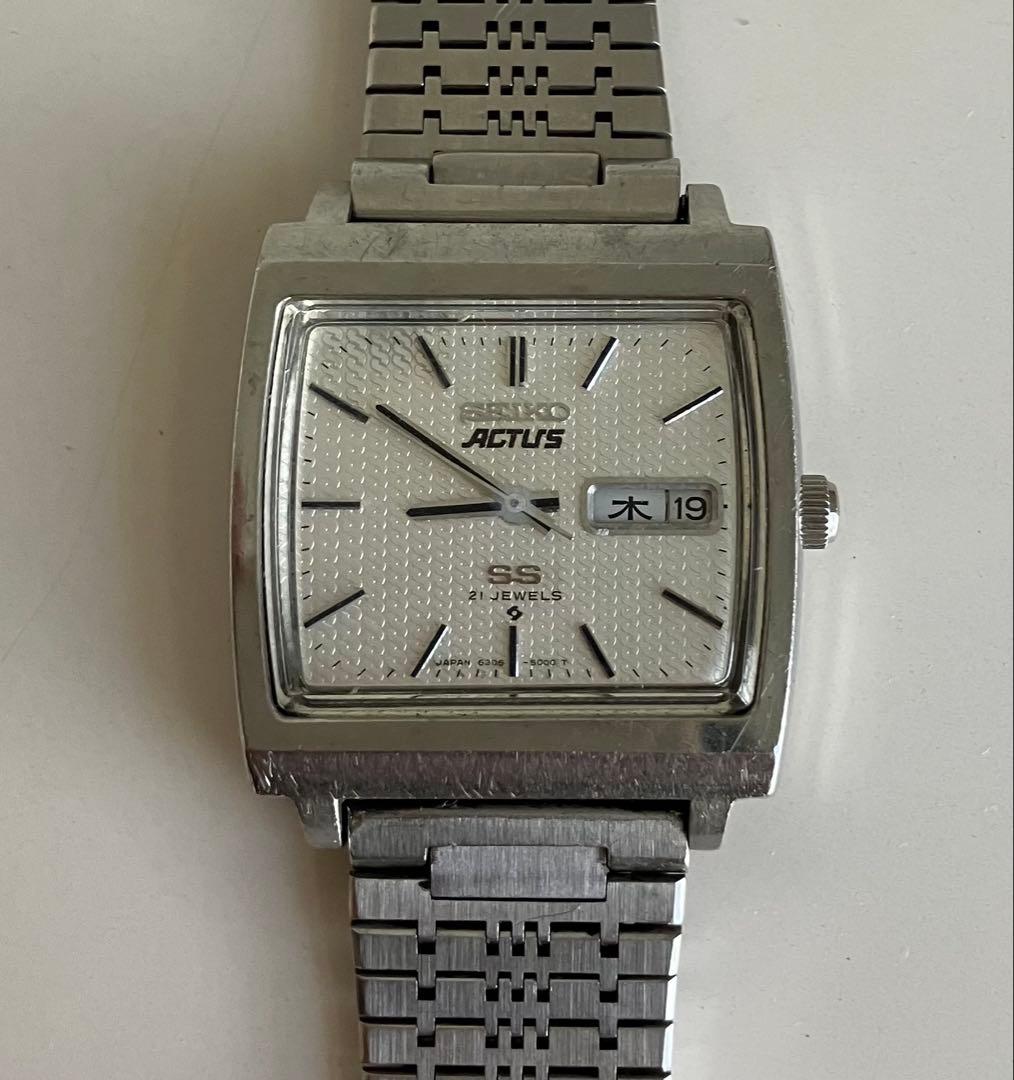 セイコー ACTUS アクタス 6306-5000 自動巻き 21石