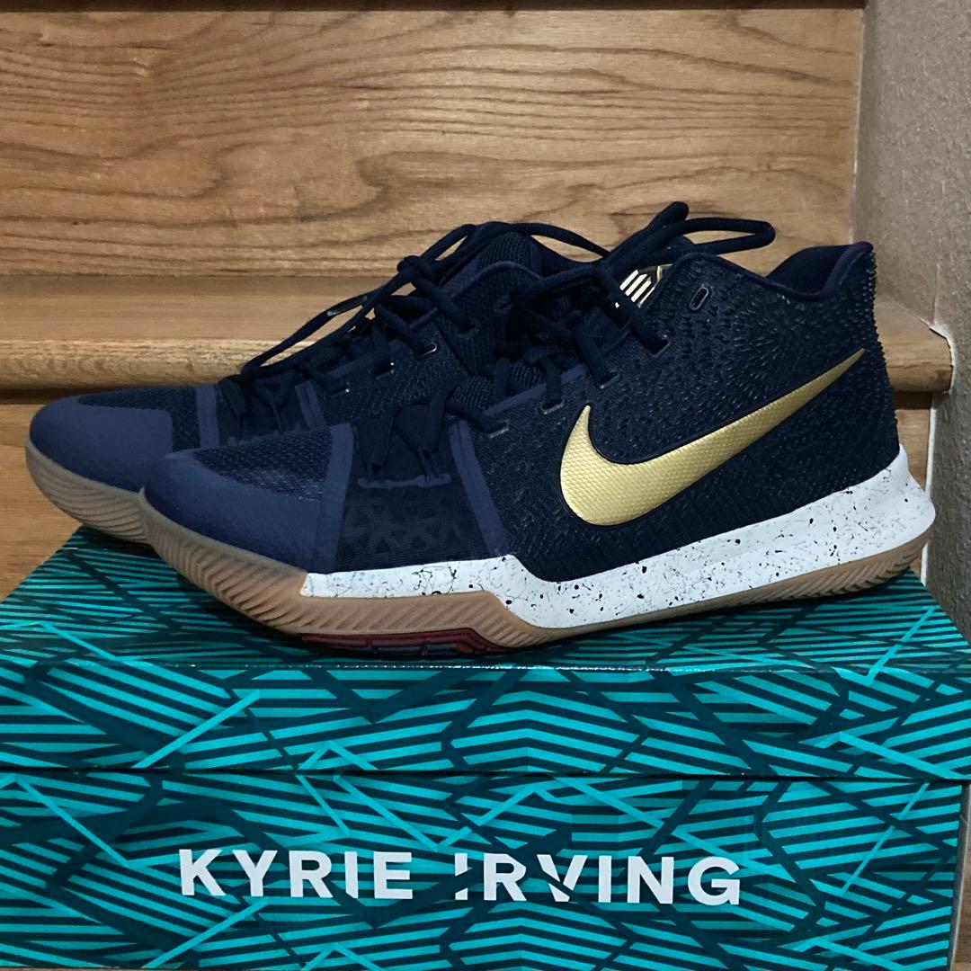 Kyrie Irving バスケットシューズ ネイビー/ゴールド