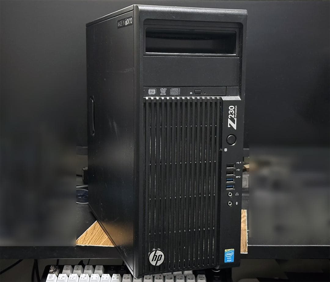 HP Z230 Windows11 PC メモリ8GB SSD 1TB HDD