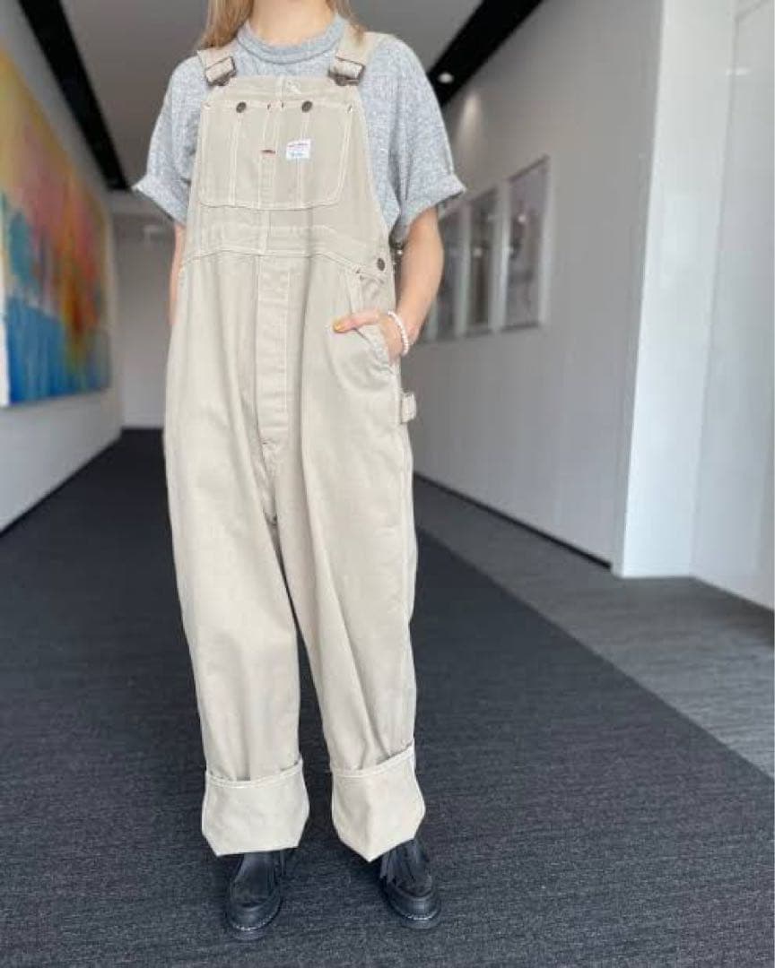 BEAMS BOY × BIG MAC 別注 オーバーダイ オーバーオール