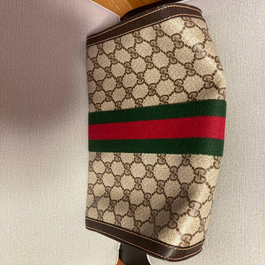 【美良品】オールドグッチシェリー ヴィンテージ GG柄 バッグ レディー・メンズ