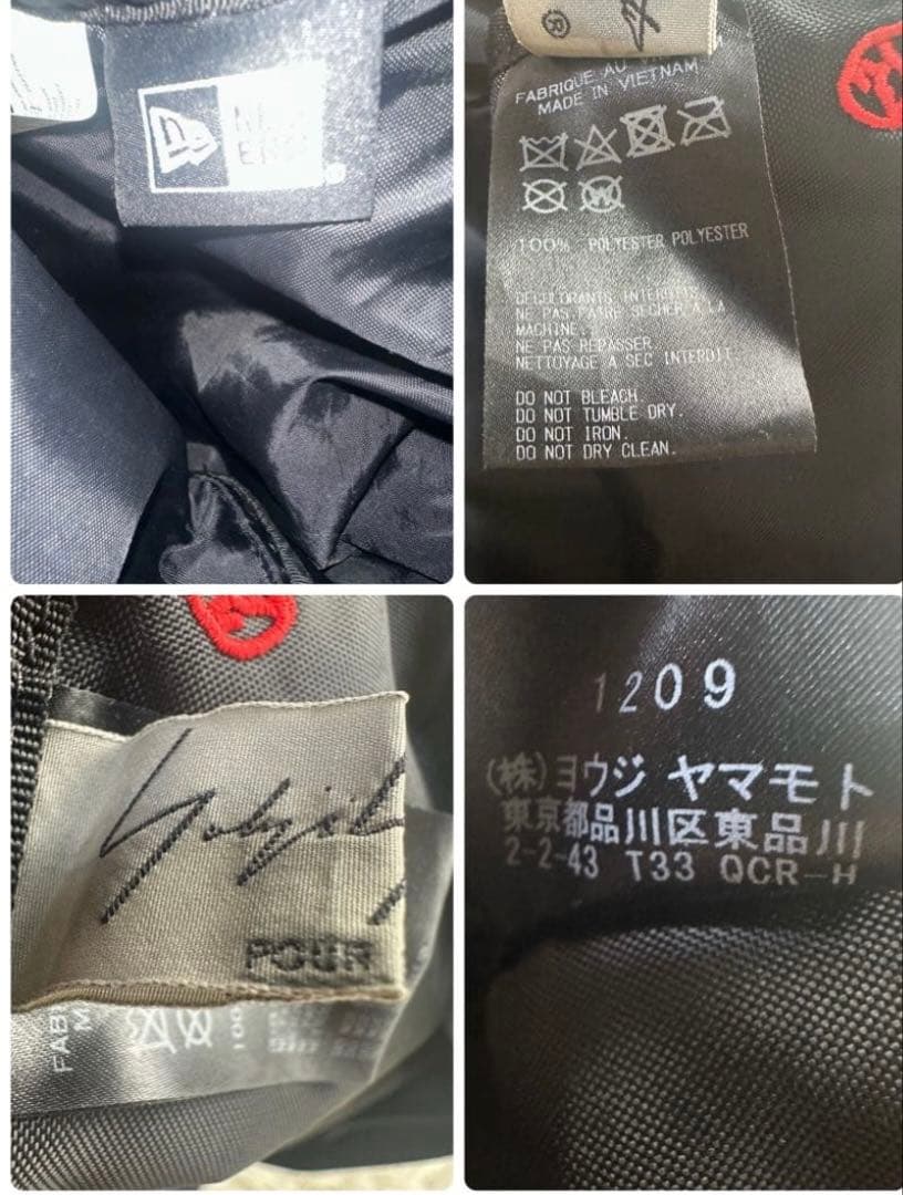 Yohji Yamamoto × NEW ERA 刺繍リュック