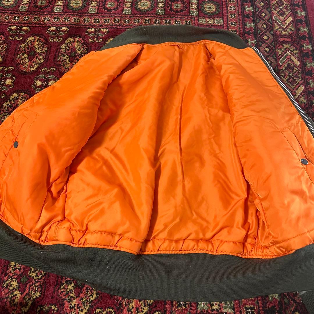 ALPHA アルファ インダストリーズMA-1 フライトジャケット　オリーブ