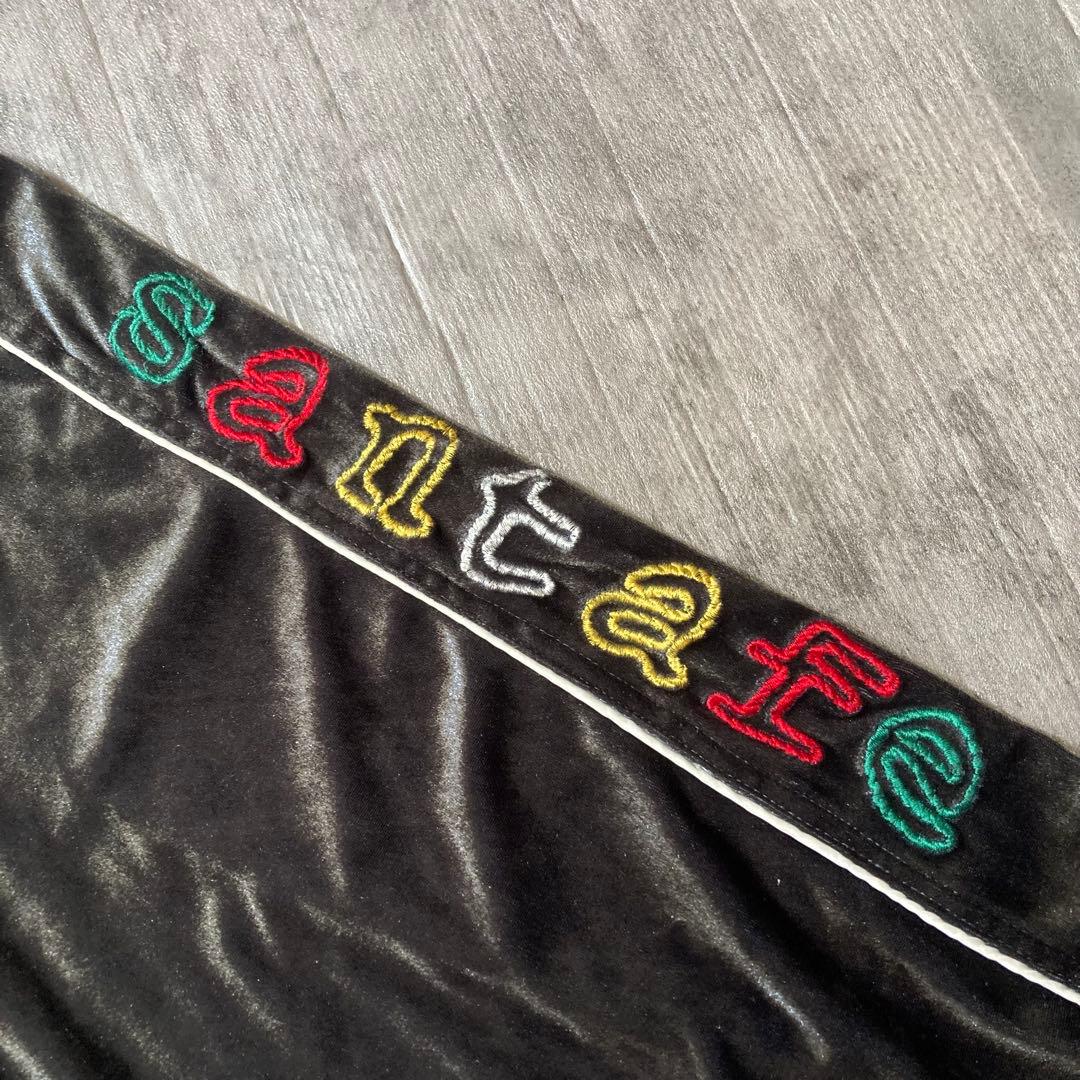 トップス 90s santafe velour setup black XL