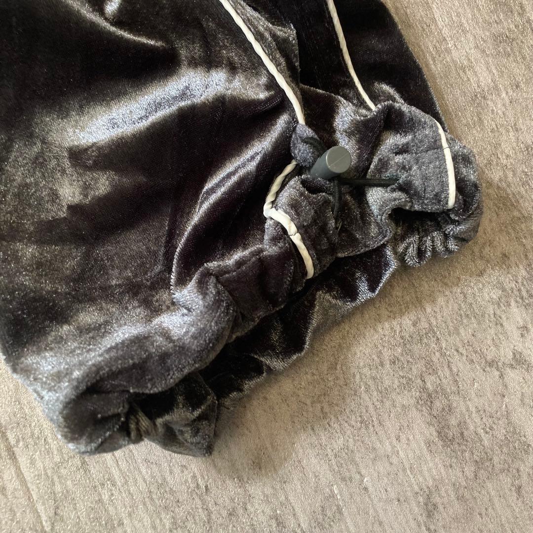 トップス 90s santafe velour setup black XL