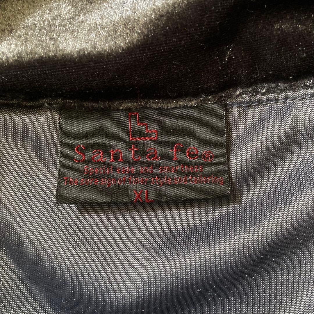 トップス 90s santafe velour setup black XL