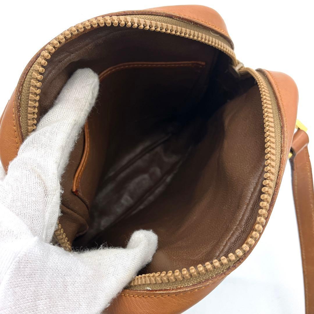 希少【GUCCI】ショルダーバッグ　GG柄　流れ星　キャンバス　ダークブラウン.