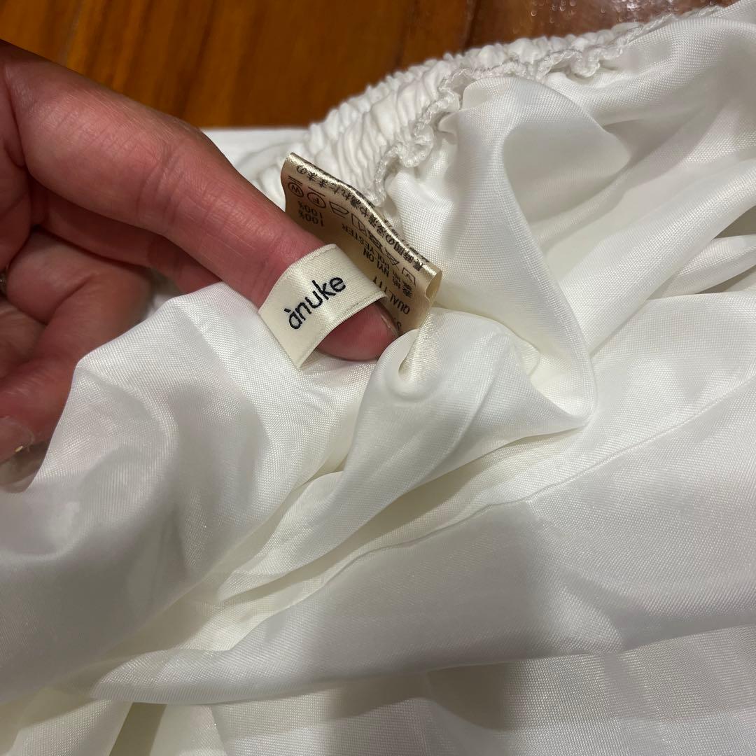 アンヌーク　ナイロンボリュームパンツ