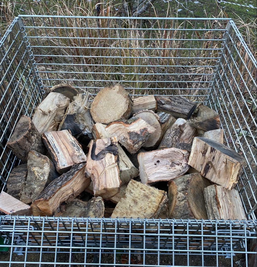 ナラ　カシ　コロ薪　楢樫のみ　0.7立米　アウトレット　広葉樹　薪ストーブ　愛知