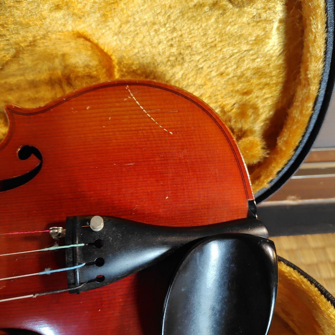 Franz Sandner？　バイオリン 本体 ジャンク品　ブラウン