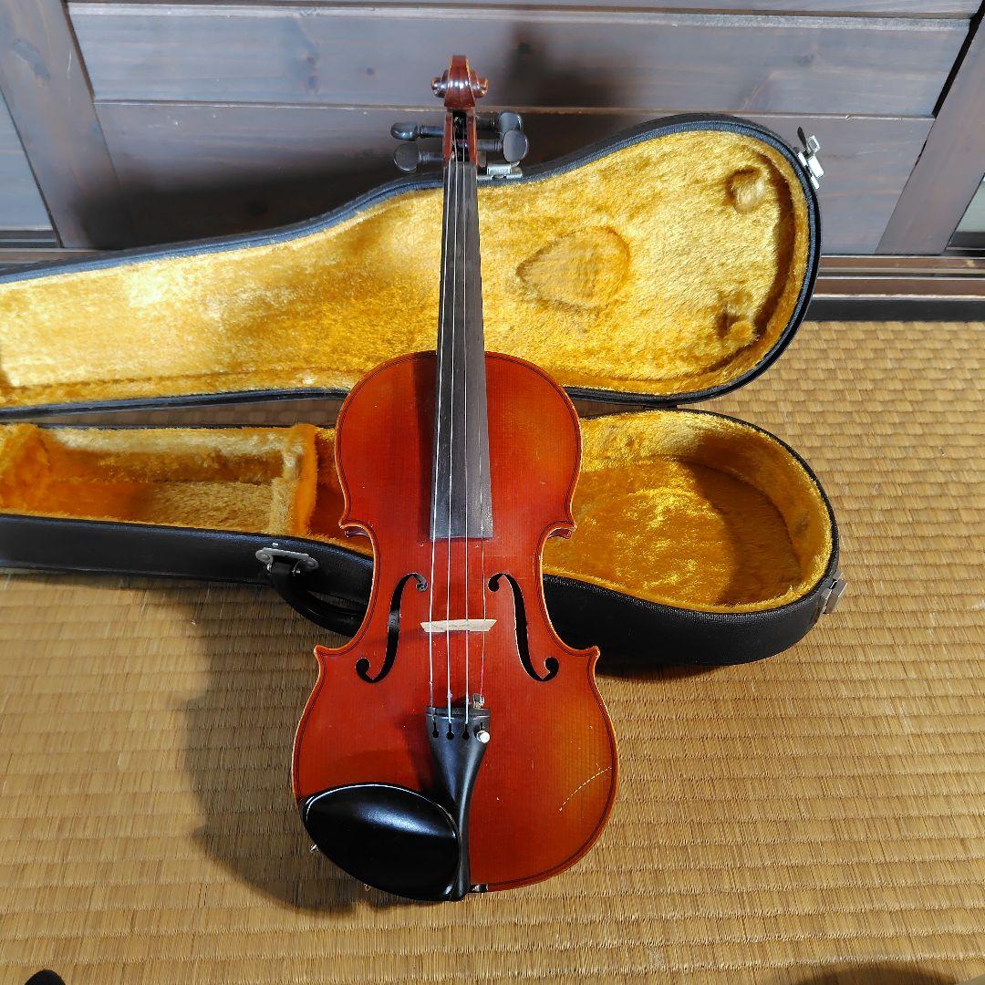 Franz Sandner？　バイオリン 本体 ジャンク品　ブラウン