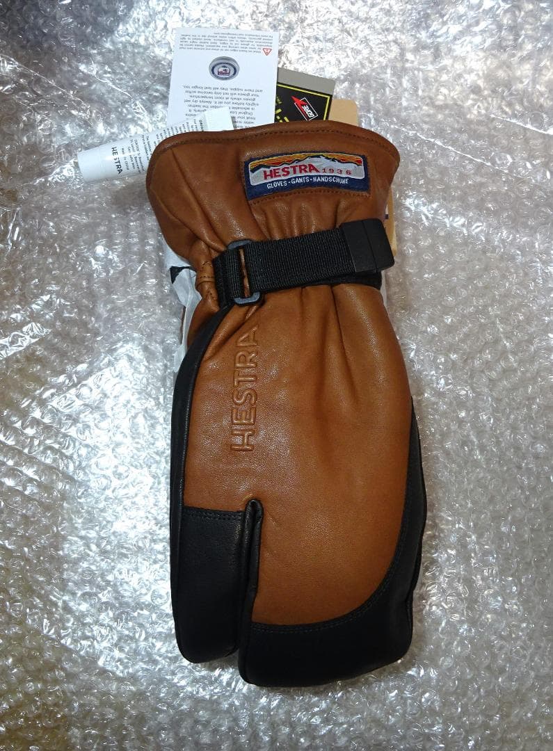 新品 HESTRA 3-Finger GTX GORE-TEX　スキー　スノボ