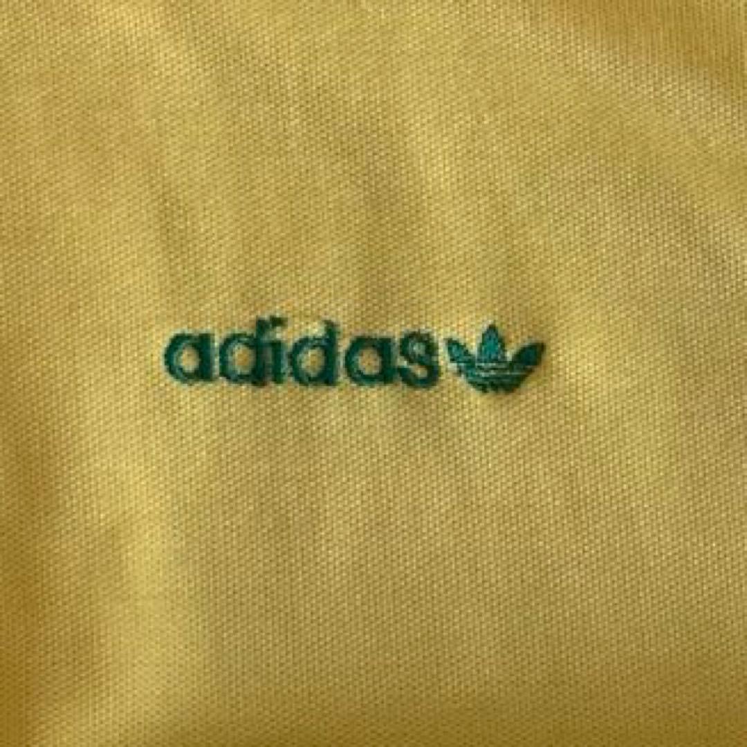 adidas 万国旗タグ　80s 90s ベッケンバウアー 黄色　緑　ブラジル
