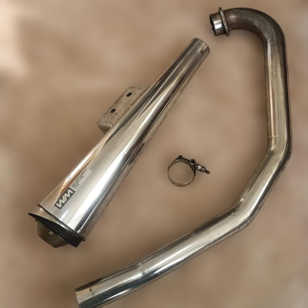 N*r様 SR400　ＷＭフルエキゾーストマフラー