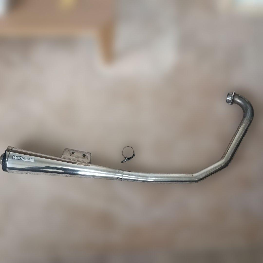 N*r様 SR400　ＷＭフルエキゾーストマフラー
