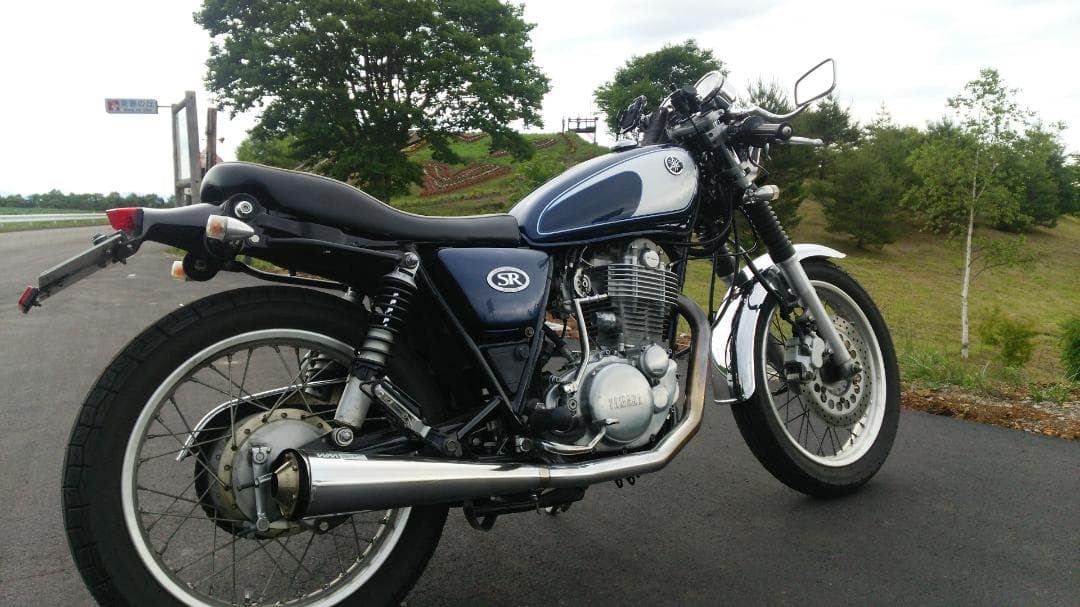 N*r様 SR400　ＷＭフルエキゾーストマフラー