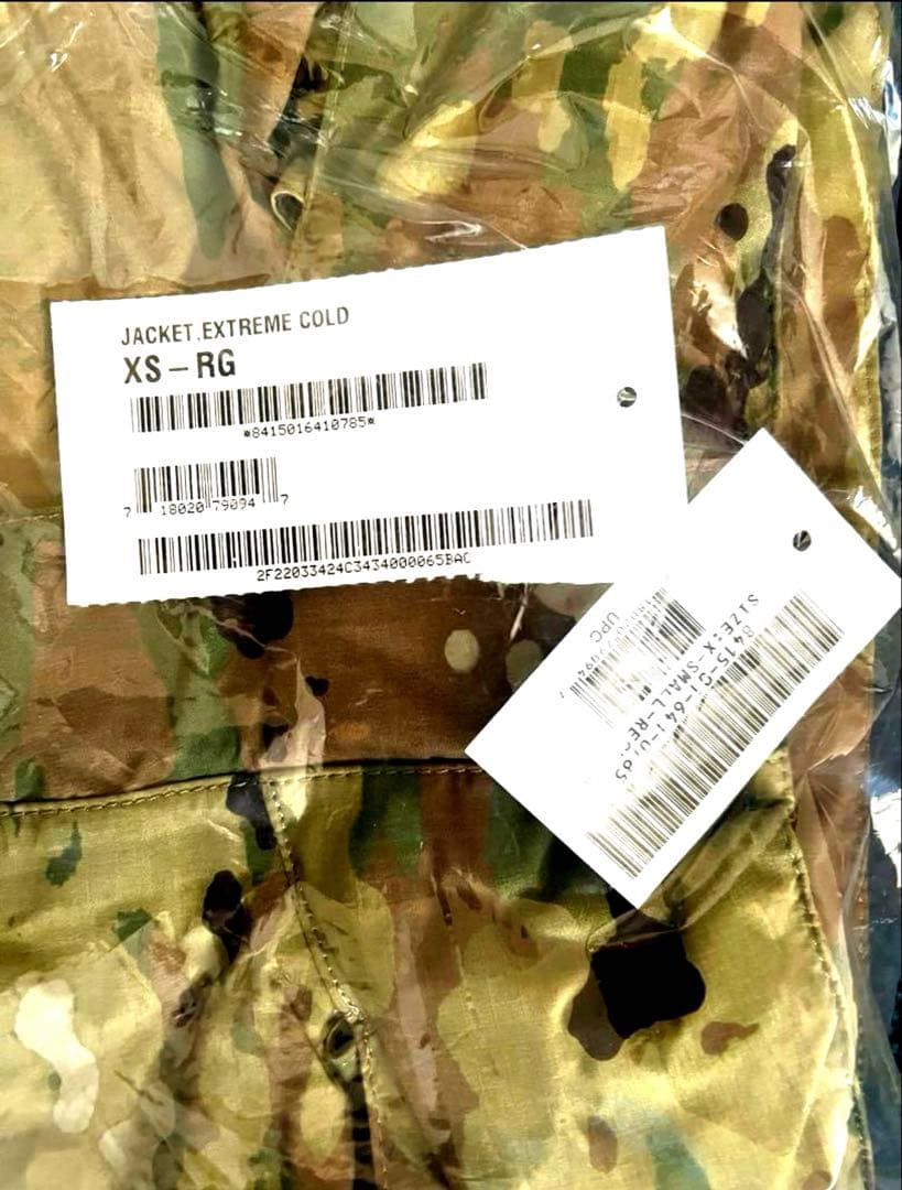 米軍実物 新品 未使用 LEVEL6 GORE-TEX特価上下セット XSサイズ