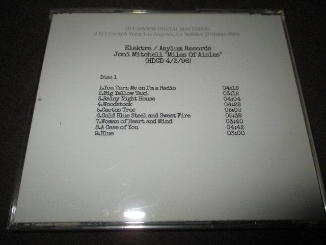 洋楽 joni mitchell miles of aisle VERY RARE!!