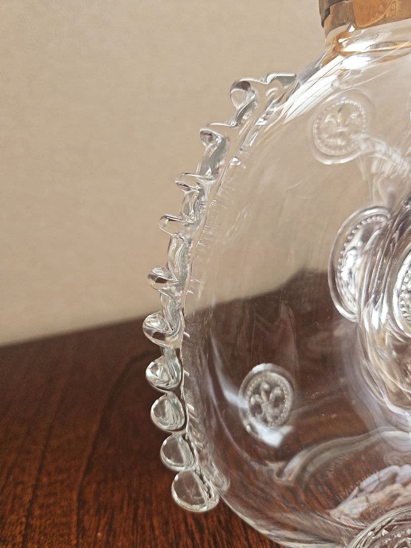 レミーマルタン　ルイ13世　バカラクリスタルボトル　空瓶　替え栓付