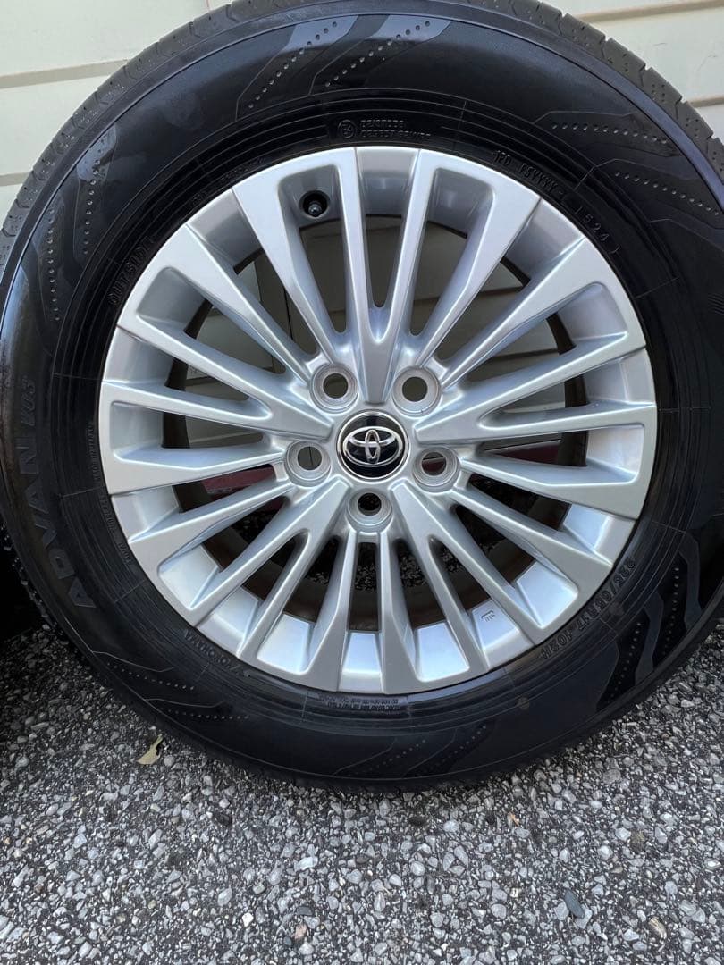 （大幅　値下げ）40アルファード純正ホイルタイヤ　4本