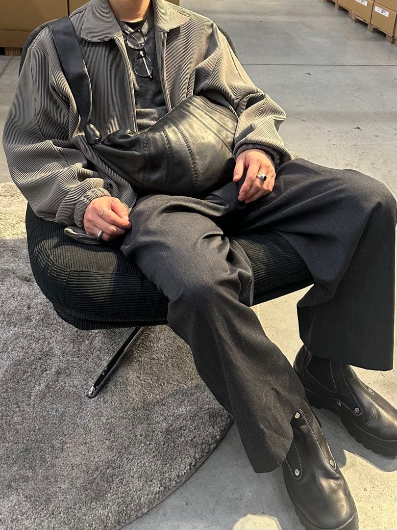 【タグ付き】Cornier 25AW Super130's WOOL PANTS