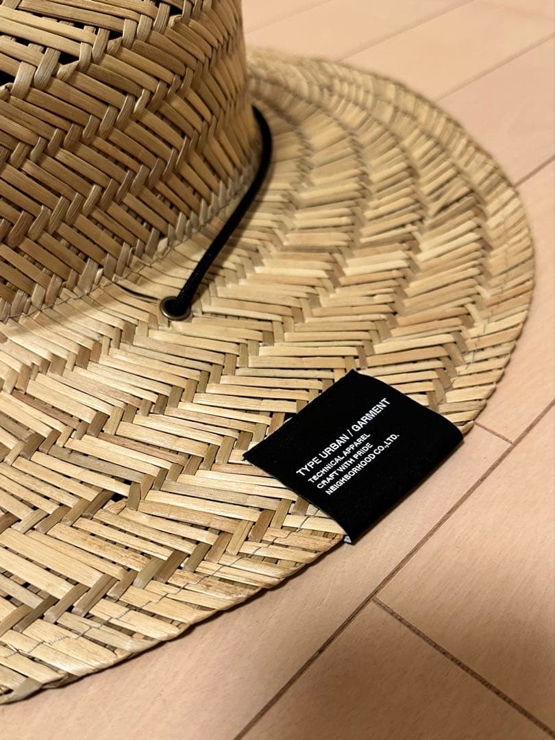 NEIGHBORHOOD STRAW HAT 麦わら帽子 ストローハット