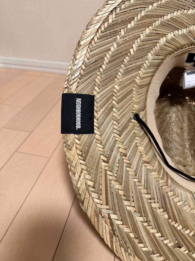 NEIGHBORHOOD STRAW HAT 麦わら帽子 ストローハット