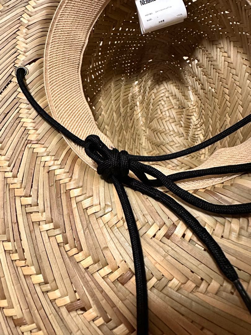 NEIGHBORHOOD STRAW HAT 麦わら帽子 ストローハット